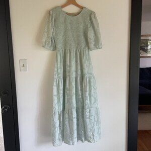 Floral Maxi Dress – Mint